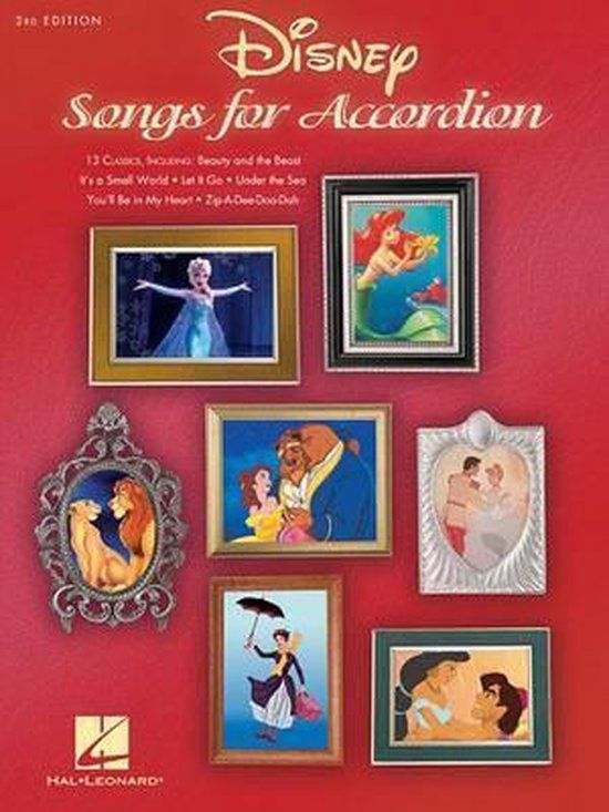 Hal Leonard Disney Songs for Accordion - 3rd Edition