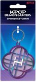 CYPBRANDS-K-Pop KPop Demon Hunters Metal Keychain Spinner Huntrix