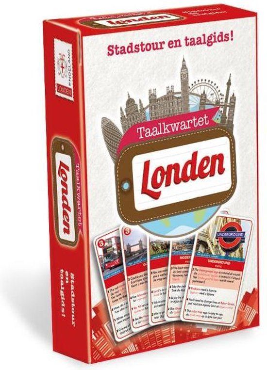 Taalkwartet Citytrips - Taalkwartet Londen - Educatief spel - Nederlands