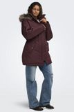 ONLY CARMAKOMA CARIRENA PARKA COAT OTW NOOS Dames Winterjas - Decadent Chocolate - Maat 46-48