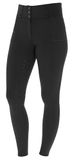 Covalliero Rijbroek HighWaist, rijlegging, rijkleding, zwart, maat 44, polyamide, dames, met telefoonzakje, brede tailleband