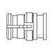 TE Connectivity TE AMP RF Coax Connectors 1056521-1 1 pc(s) Bag