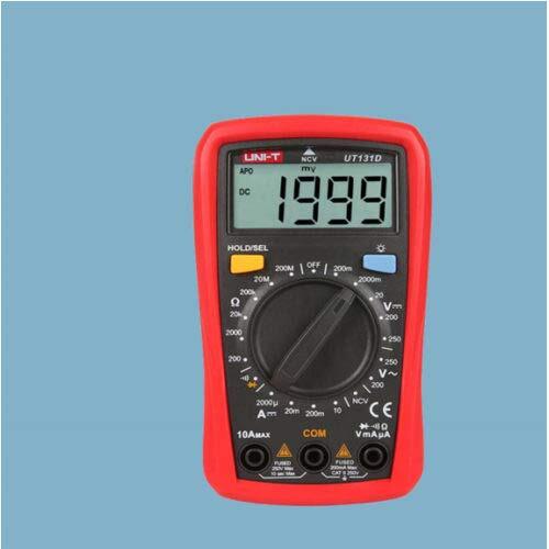 SILVER ELECTRONICS 177789 multimeter (UT131D), grootte: handpalm, handmatig bereik, afmetingen: capaciteit, weerstand en frequentie, diode- en doorgangstest, max. 2.000 display