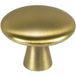 Häfele VALLI Bouton de meuble métal rond Ø 30 mm, or brossé