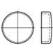 TOOLCRAFT Bouchon Acier 107080 50 pièce(s) (Ø) 30 mm
