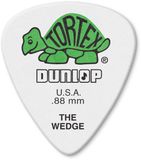 Dunlop Jim Dunlop Tortex Wedge Plectrums - 0.88 mm - Player's Pack 12 Stuks