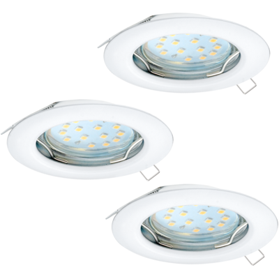 EGLO Peneto Plafondlamp - 240 Lumen - 3000 Kelvin - GU10 - Warm Wit