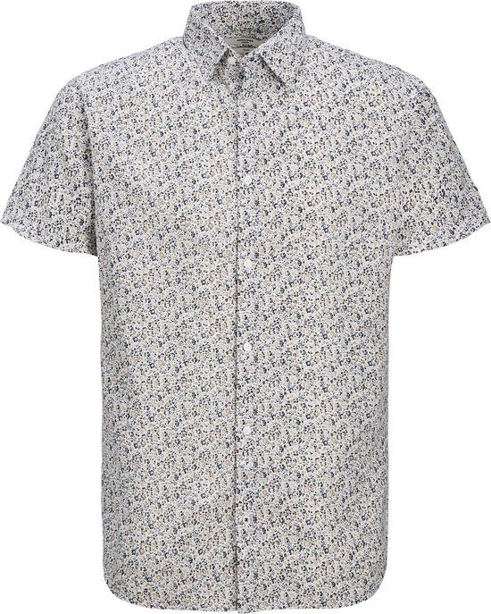 JACK&JONES JPRBLASUMMER PRINT SHIRT S/S - White - Men's Size S