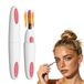 Wimpertang, verwarmd, EB-02 elektrische wimperborstel met 2 temperaturen en 8 seconden snelle verwarming, mini-wimpertang met mascara-design voor natuurlijke swing, beginners en make-up professionals