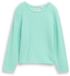 Tom Tailor Cropped gebreide trui met ronde hals Light Mint