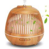 Vinato 550 ml aromadiffuser, ultrasone diffuser voor etherische oliën met 7-kleuren ledlicht, BPA-vrij, ultrastil, auto-off, timer, stille luchtverfrisser