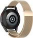 Strap-it Milanees bandje champagne geschikt voor Samsung Galaxy Watch 5 / 4 / Classic