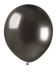 Pack Ciao Pack 100 balloons metallized in natural latex Premium Quality A50 (Ø 13cm / 5"), black metallized