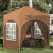 Maison Exclusive Tente de réception pop-up 192 x 192 x 245 cm Beige