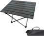 Recalma Campingtafel Inklapbaar - Campingtafel Lichtgewicht Zwart - Picknicktafel Kinderen Aluminium Tafelblad - Camping Tafel incl. Opbergtas - 55x41x40 cm