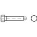 TOOLCRAFT TO-9974817 Boulon à tête hexagonale M30 140 mm Hexagonal extérieur DIN 561 Acier 5 pièce(s)