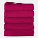 The One Towelling Handdoek - 50x100 cm - 5 stuks - Hotelkwaliteit - 450 g/m² - 100% Gekamd katoen - Magenta