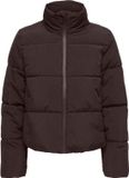 JDY JDYLUNA SHORT PUFFER OTW HAB Dames Gewatteerde jas XL Chocolate Torte