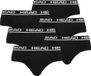 Head Slip Set van 6 Zwart Mannen XL