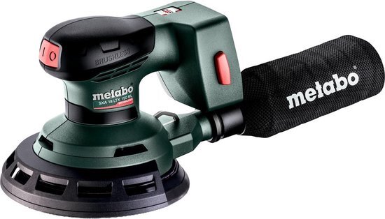 Metabo SXA 18 LTX 150 BL | Accu Excenterschuurmachine | 150 mm | 18V | zonder accu's en lader | In metaBOX 215