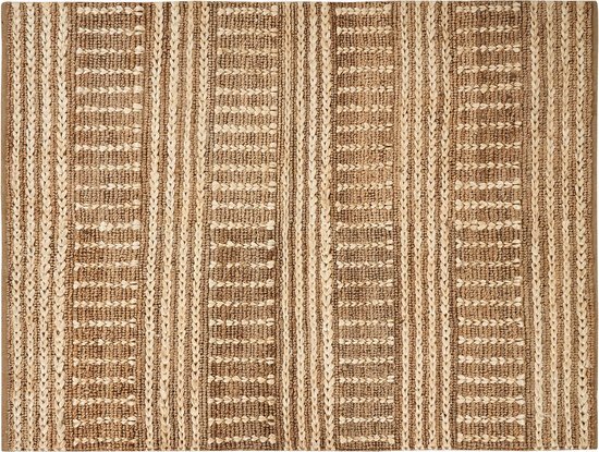 KAMBERLI - Laagpolig vloerkleed - Beige - 160 x 230 cm - Jute