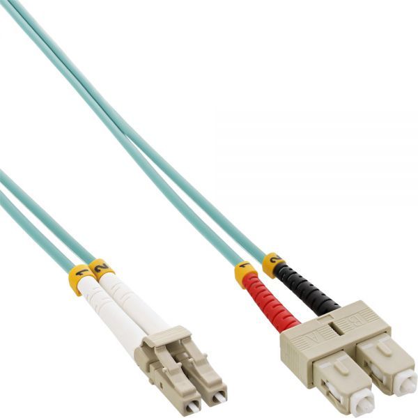 Inline Fiber Optic Cable 0.5m LC/SC