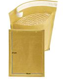 Bankers Box Luchtkussenenveloppen en tassen, bruin, 100 stuks, 150 x 210 mm (Nº13)