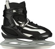 Nijdam IJshockeyschaats - Power Play - Semi-Softboot - Maat 42 - Zwart