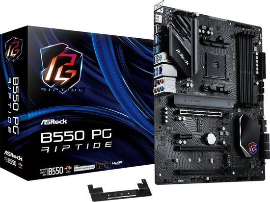 ASRock B550 PG Riptide - Moederbord - ATX - AM4 - B550