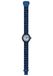 HIP HOP Kinderhorloge Kids Fun Effen Wijzerplaat Beweging slechts Tijd - 3H Quartz en Siliconen Armband met Veelkleurige Stof HWU1153, blauw, Eén maat, Modern