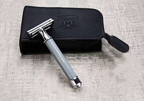 Haryali London 3 stuks mannen scheerset met grijze greep