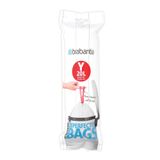 Brabantia 116742 Afvalzakken - 20 liter - wit - 240 stuks