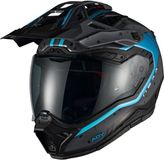 Nexx X.Rally Yuma Endurohelm - Grijs/blauw