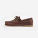 Sailing 500 Chaussures bateau cuir marron