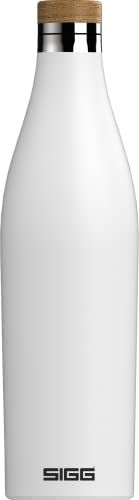 SIGG WMB ONE Pathfinder Shy Pink waterfles (1,0 l), vrij van schadelijke stoffen en lekvrije drinkfles, vederlichte drinkfles van aluminium, made in Switzerland : SIGG