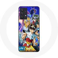 Maniacase Geval voor Samsung Galaxy A32 5G De ridders van de Zodiak Anime Cult Saint Seiya Anime Manga
