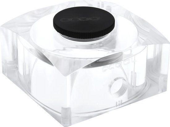 Alphacool Eisdecke DDC/D5 single reservoir - Reservoir voor vloeibaar koelsysteem - transparant