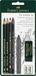 FABER-CASTELL Pitt Graphite-teken set, 7-delig