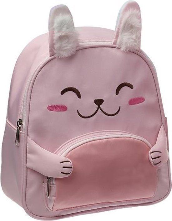 Gamberritos Kinderrugzak 26 X 22 Cm Konijn Roze Polyester 8432443611352