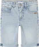 Name it Shorts Slim fit Light Blue Bleached Denim