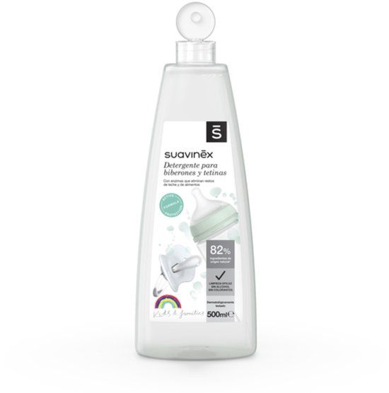 Suavinex Reinigingsgel voor Flessen & Spenen – 750 ml – Zonder Parfum – Veilig voor Baby Accessoires