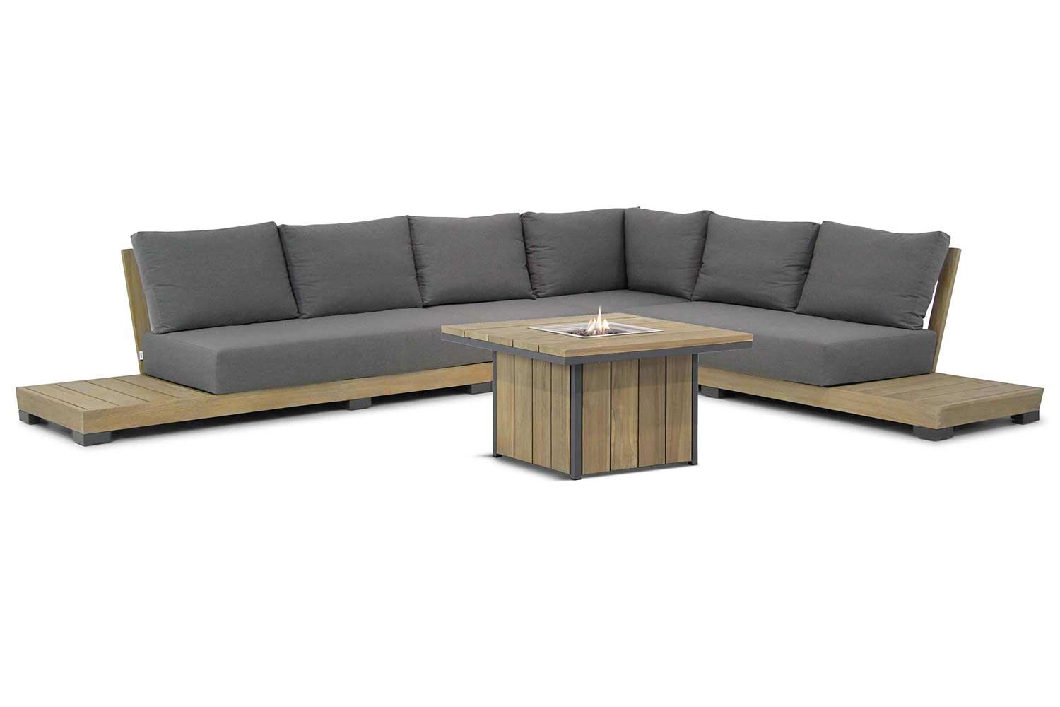 Lifestyle Garden Furniture Hilton/Seaside Hoek Loungeset 5-delig - 7423618335327