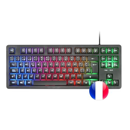 Mars Gaming MK023 AZERTY Frans Zwart
