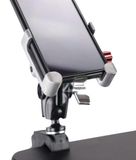 Gibraltar accessoires Smartphonehouder Dual Adjust, bijzonder stabiel, metalen uitvoering SC-DACMPH