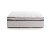 Matelas mousse 140x190 cm avec surmatelas intégré - 7 zones de confort