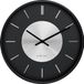 NeXtime Retro II – Wandklok – 25 cm – Metaal – Zwart/Zilver – Stil