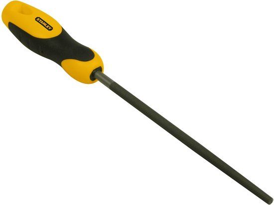 Stanley Ronde Vijl Halfzoet 200mm