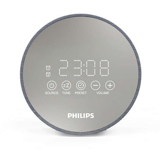 Philips TADR402/12 - Wekker - Grijs