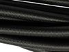 TUKA-i-AKUT [ 98 Meter x 6mm ] Expandertouw Elastisch Koord, Elastisch Touw Elastiek Spankabel, Rubberen Koord voor Dekzeilen Vrachtwagens, Tenten, Afdekkingen enz. Zwart TKB5089 Black