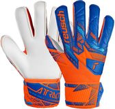 Reusch Attrakt Solid Finger Support Junior Keepershandschoenen Oranje 4 Kinderen